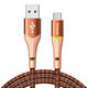 USB na USB-C Mcdodo Magnificence CA-7962 LED kabel, 1m (narančasti)