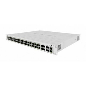 MikroTik (CRS354-48P-4S 2Q RM) Cloud Router 54 Port Switch (48x 1GbE PoE 4x 10G SFP 2x 40G SFP ) MIK-CRS35448P4S2QRM