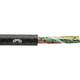 Faber Kabel 110078 kabel za telefon A-2YF(L)2Y 2 x 2 x 0.80 mm crna Roba na metre