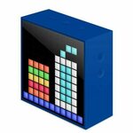 Prijenosni Bluetooth zvučnik DIVOOM TimeBox, Pixel, plavi 840500101254
