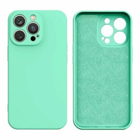 Silicone Case maskica za iPhone 14 Plus: mint zelena