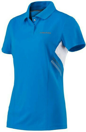Majica kratkih rukava za djevojčice Head Club Technical Polo Shirt G - blue