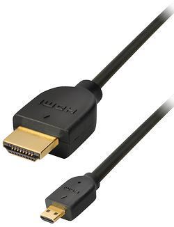 Transmedia HDMI A Plug - HDMI D plug 3m TRN-C241-3L