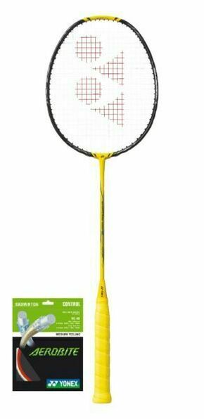 Reket za badminton Yonex Nanoflare 1000 ZZ - lightning yellow + naciąg