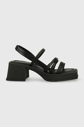 Kožne sandale Vagabond Shoemakers Hennie boja: crna - crna. Sandale iz kolekcije Vagabond Shoemakers. Model izrađen od prirodne kože.