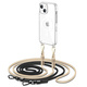 Tech-Protect Flexair Chain MagSafe Apple iPhone 15 Black &amp; Beige