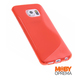 Samsung Galaxy S6 EDGE crvena silikonska maska