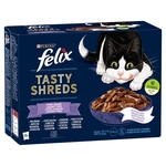 Felix Shreds mokra hrana za mačke, mix, 96x80g