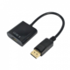 GEMBIRD DisplayPort HDMI transformator Crno 10cm A-DPM-HDMIF-002