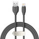 Baseus Jelly kabel USB na Lightning, 2,4A, 1,2m (crni)