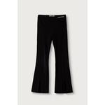Calvin Klein Jeans tajice za djecu s pamukom Flare crna LVCKFJC14G.128.170.9BY2