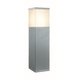 VIOKEF 4099000 | Corfu Viokef podna svjetiljka 35cm 1x E27 IP44 sivo, bijelo