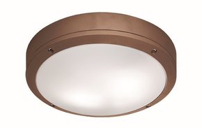 VIOKEF 4049203 | Leros Viokef stropne svjetiljke svjetiljka 2x E27 IP44 smeđe