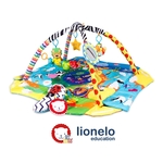 Lionelo dječja podloga za igru - edukativni madrac s igračkama, plava Anika plus