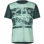 Scott Trail Flow S/SL Men's Shirt Majica Green/Aruba Green S