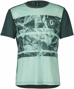 Scott Trail Flow S/SL Men's Shirt Majica Green/Aruba Green S