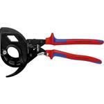 Knipex 95 32 320 rezač kablova (princip čegrtaljke) Prikladno za (Tehnika za skidanje izolacije) aluminijske i bakrene kablove, s jednom ili više žica 60 mm 600 mm²