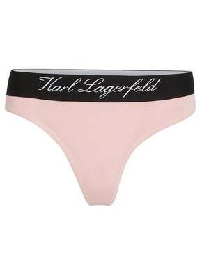 Karl Lagerfeld Slip 'Hotel' roza / crna / bijela