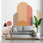 Zidna naljepnica 185x150 cm Abstract Sunset - Ambiance