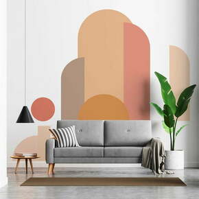 Zidna naljepnica 185x150 cm Abstract Sunset - Ambiance