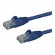StarTech.com 5m CAT6 Ethernet Cable - Blue Snagless Gigabit CAT 6 Wire - 100W PoE RJ45 UTP 650MHz Category 6 Network Patch Cord UL/TIA (N6PATC5MBL) - patch cable - 5 m - blue