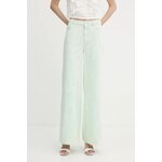 Pamučne traperice Guess BELLFLOWER zelena W5GA82.WHAG1