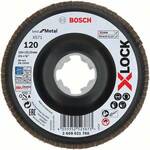 Bosch Accessories 2608621766 X-LOCK preklopni disk, metalni, kutni dizajn, G 120, X571, 115 mm, K120 promjer 115 mm N/A 1 St.