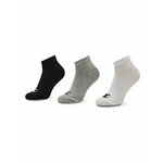 Set od 3 para dječjih visokih čarapa Champion Sneaker U34577 EM006 Oxgm/Wht/Nbk