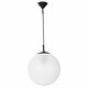 ALDEX 562G6 | Globo-AL Aldex visilice svjetiljka kuglasta 1x E27 crno, opal