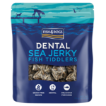 Poslastica za pse FISH4DOGS Sea Jerky Dental Tiddlers, 0,115kg, za sve pse