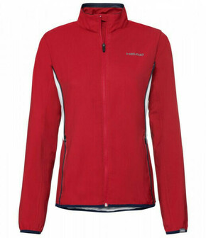 Ženski sportski pulover Head Club Jacket W - red