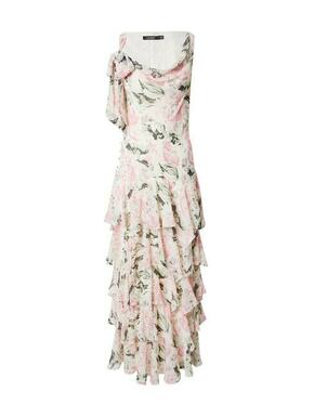 Lauren Ralph Lauren Ljetna haljina 'HERCERRE' pastelno zelena / roza / crna / bijela
