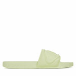 Natikače Calvin Klein Jeans Slide Pu Hf Mg YW0YW01879 Zelena