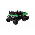 Traktor na akumulator "Farmer"- DVOSJED - zeleni