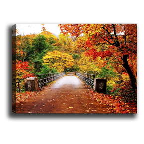 Slika Tablo Center Autumn Bridge
