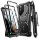 Supcase® Samsung Galaxy S23 Ultra Case Armorbox Black - dvostrana maskica - 2kom