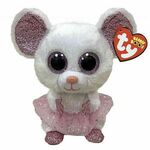 Plush toy Ty Beanie Boss White ballerina Mouse - Nina 15 cm