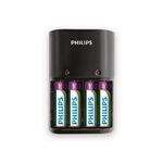 Philips SCB1490NB/12 - Polnilnik baterij MULTILIFE 4xAA 2100 mAh 230V