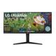 LG 34WP65G-B monitor, IPS, 34", 21:9, 1920x1080/2560x1080, 75Hz, pivot, USB-C, HDMI, Display port, USB