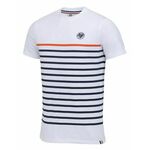 Muška majica Roland Garros Tee Shirt Mariniere - blanc