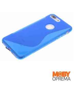 iPhone 8 plus plava silikonska maska