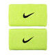 Znojnik za ruku Nike Swoosh Double-Wide Wristbands - atomic green/black