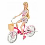 WEBHIDDENBRAND lutka s biciklom, 29 cm