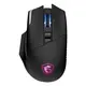 MSI Versa PRO gaming miš, crni/plavi, optički, bežični, 1600 dpi/26000 dpi, 50G, 1ms, 1000Hz