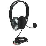 MANHATTAN Klasične Stereo Slušalice / Lagane / 3.5mm / Crne