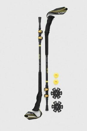 Viking Equinox Trekking Poles Grey/Yellow 70 - 135 cm