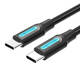 USB-C 2.0 kabel Vention COSBH 2m crni PVC
