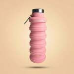 GymBeam Sklopiva boca za vodu Pink 500 ml - BeastPink