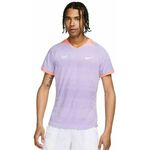 Muška majica Nike Rafa NikeCourt Dri-Fit Short Sleeve Top - lilac bloom/bright mango/white