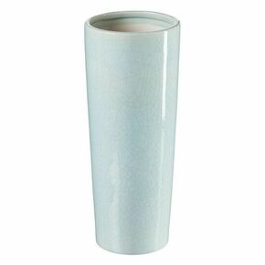 Vase 13 x 13 x 33 cm Ceramic Turquoise
